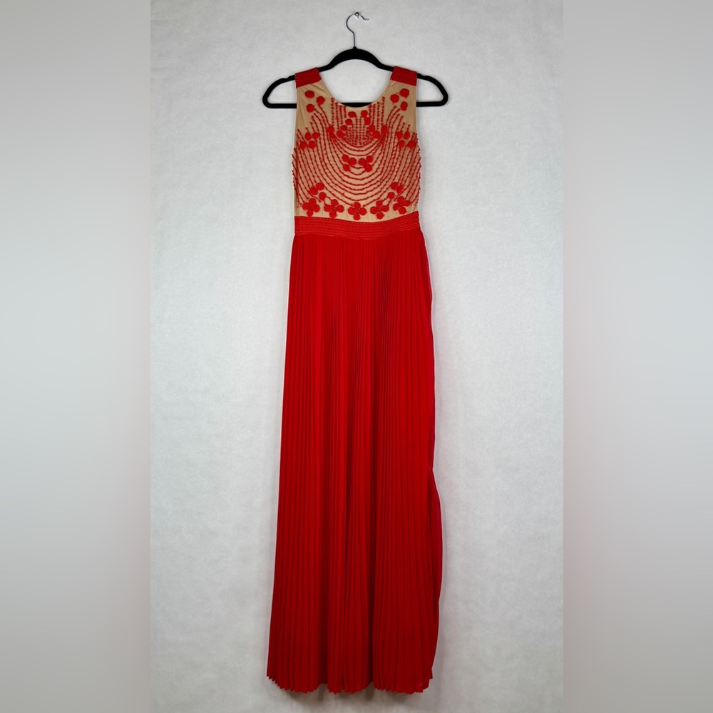 ANTHROPOLOGIE / RINA DHAKA Rubied Dusk Dress - Sz 0 - Picture 6 of 12
